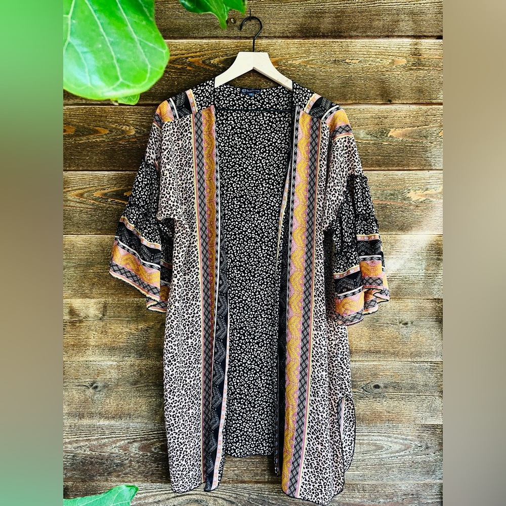 Democracy Kimono | Animal Print